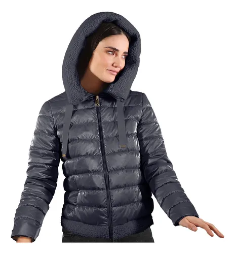 Cazadora Roosevelt Mujer Chamarra Roosevelt Chamarra De Mezclilla Con Gorro Para Mujer
