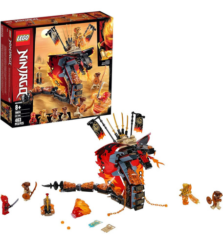   Ninjago Colmillo De Fuego 70674 - Juego De Construcción