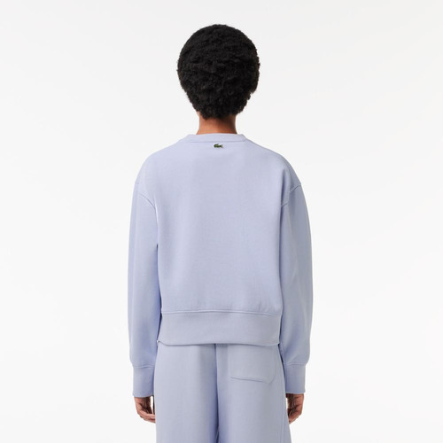 Poleron Lacoste Sf7261 Mujer Gris
