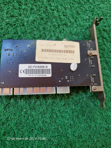 Placa Pci Fire Wire 1394