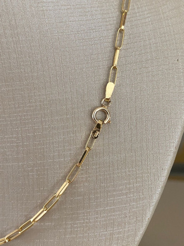 Corrente Cartier Alongado 3mm - 55cm Ouro 18k Envio Imediato