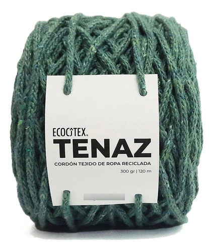 Cordón Tejido Tenaz Fibra Reciclada Para Macramé - Ecocitex