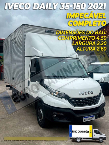 Iveco Daily 35.150 Cs 2021 Baú