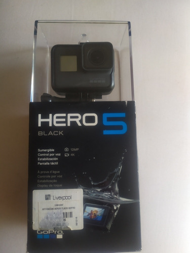 Camara Gopro Hero 5 Black Con Control Remoto Wifi Accesorios (Usado)