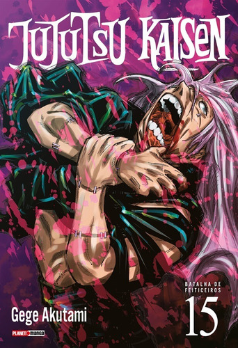 Jujutsu Kaisen - Batalha de Feiticeiros Vol. 15, de Akutami, Gege. Editora Panini Brasil LTDA, capa mole em português, 2022