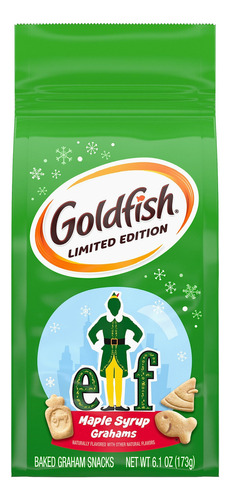 Galletas Goldfish Edición Limitada Navidad Maple Syrup 173g