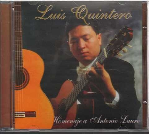 Cd - Luis Quintero / Homenaje A Antonio Lauro