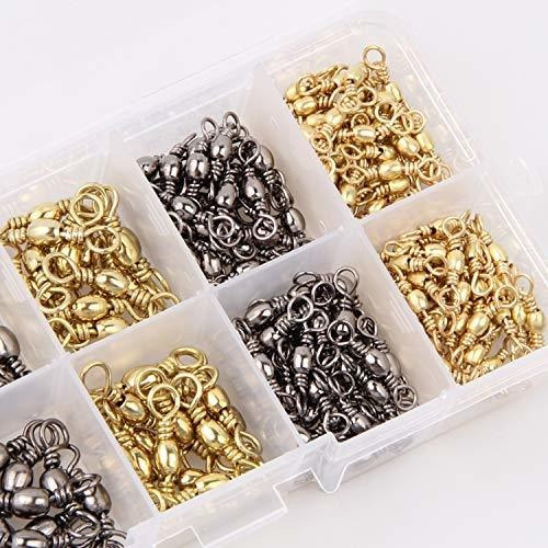Swivels Pesca, 200pcs Rodamiento De Bolas Giratorias Con