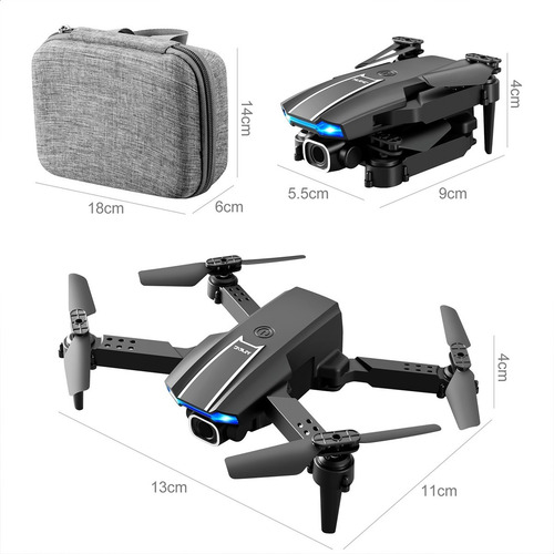 Imagen 2 de 10 de Mini Drone Plegable Con Cámara Full Hd 2.4 Ghz Wifi Batería