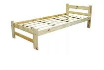 Comprar Cama Una Plaza Y Media 190 X 90 Linea Eco Pino Hogar