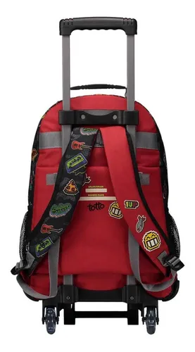Mochila totto cool patch new arrivals