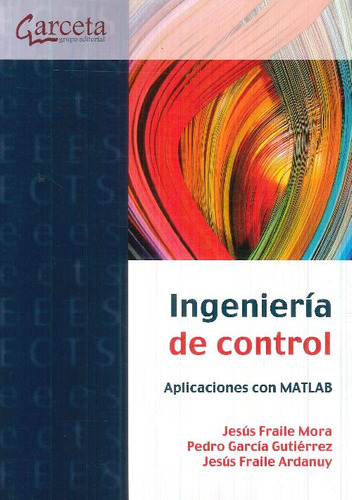 Libro Ingeniería De Control De Jesús Fraile Mora, Pedro Garc