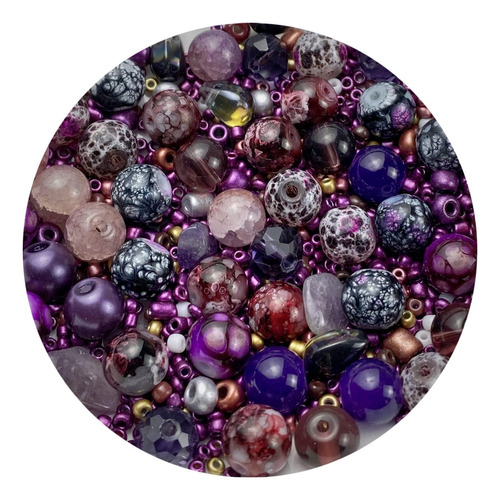 Cuentas De Resina De Vidrio Surtido De Colores De Múltiples