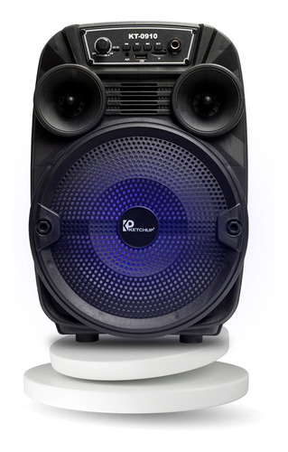 Imagem 8 de 9 de Alto Falante Caixa De Som Portátil Com Bluetooth Usb Rádio