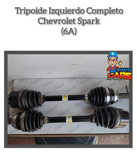 Tripoide Izquierdo Completo Chevrolet Spark(6a)