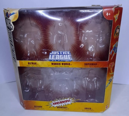 Caja Vacía Dc Superherores Liga De La Justicia Pack Doomsday