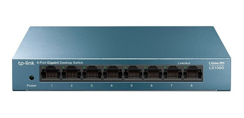 Switch Tplink Ls108g 8-puertos  Gigabit 10/100/1000mbps 