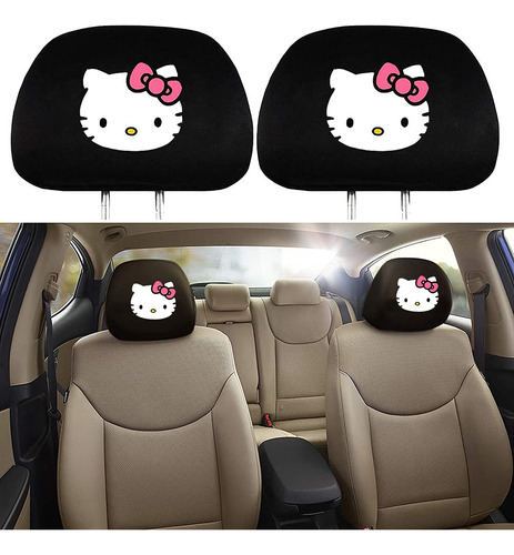 Sonanko Hello-kitty Juego 2 Funda Para Reposacabeza Coche