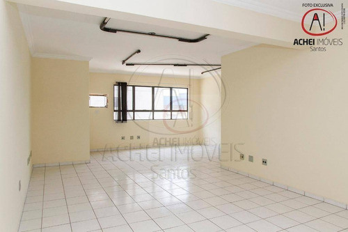 Imagem 5 de 14 de Sala Comercial Com 1 Cozinha, 1 Banheiro, 1 Vaga, À Venda, 65 M² Por R$ 200.000 - Vila Matias - Santos/sp - Sa0541