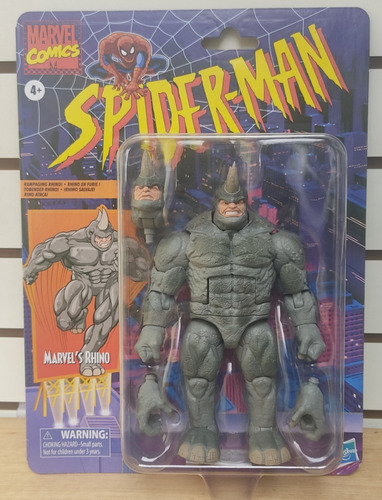 Figura Marvel´s Rhino Marvel Legends Retro Spiderman 90s