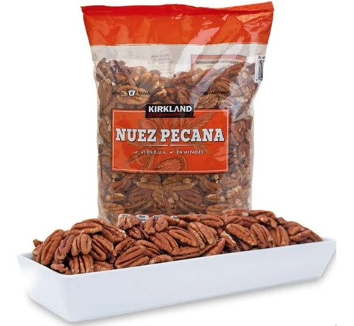 Nueces Naturales Pecanas En Mitades Kirkland Signature 908gr