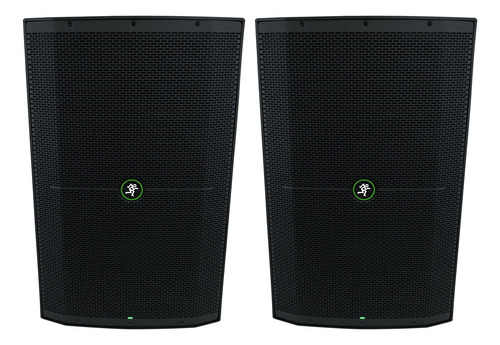 Paquete De Dos Altavoces Pa De 15 Pulgadas 1400 Vatios Negro