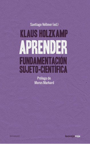 Libro Aprender - Holzkamp, Klaus