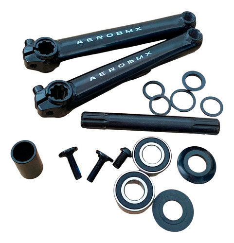 Palancas 3pz Balero Sellado Centro Mid Crankset Aerobmx 175m