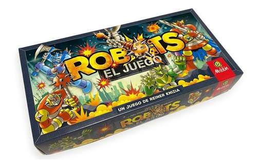 Imagen 1 de 5 de Cartas Robots El Juego Maldón Estrategia Juego De Mesa Edu