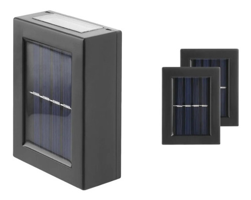 2 X - Lámpara Solar Exterior De Pared - Muros- 2 Direcciones