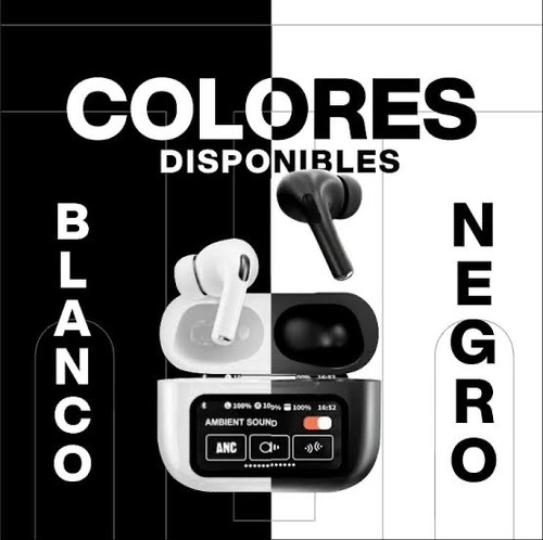 Airpods Pantalla Anc Negro (Reacondicionado)