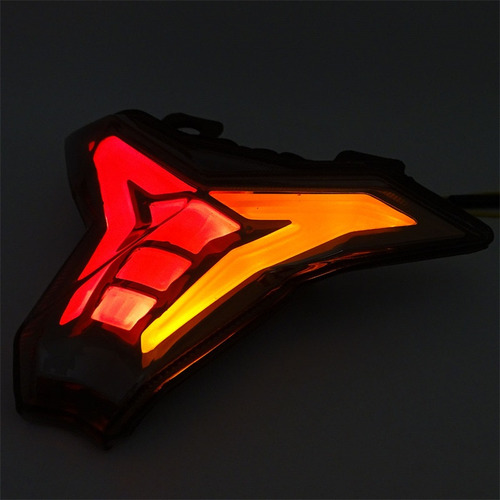 Adecuado Para Kawasaki Z1000 Z1000r 14-23 Luz Trasera Led