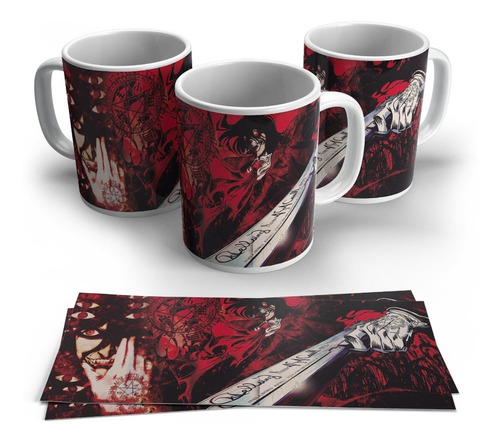 Alucard Pocillos Hellsing Anime Mugs Manga Vasos