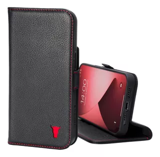 Torro Funda De Cuero Compatible Con iPhone 14 Cartera De Con