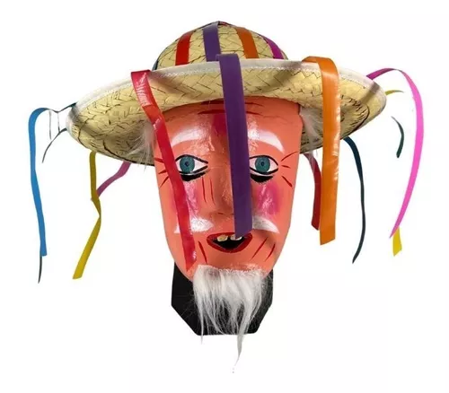 Sombrero Michoacan, Danza Viejitos Con Mascara