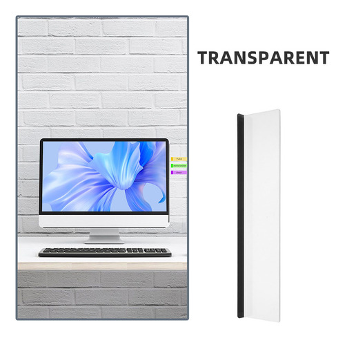 Tablero De Notas Para Monitor De Computadora De 3 Piezas: La