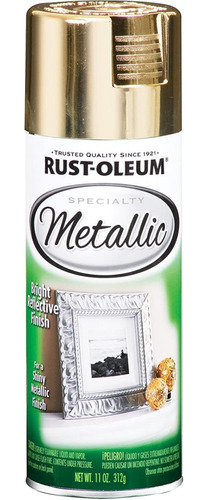 Pintura En Aerosol Spray Rust-oleum Metalico Oro