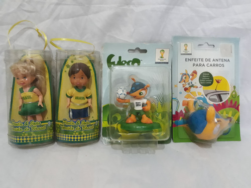 Bonecos Antigos Copa Brasil 2014 (Usado)