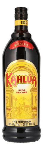 Pack De 4 Licor Kahlua De Cafe Tradicional 1 L