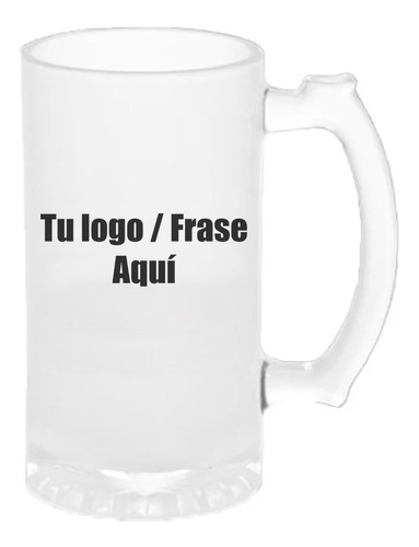 Chopp Cervecero Personalizado - Vidrio Esmerilado