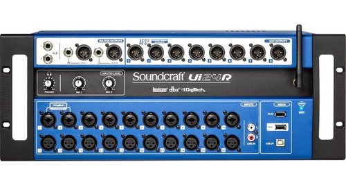 Soundcraft Ui24r Mesa De Som Usb 24 Canais Gravação