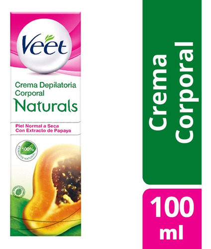 Veet Crema Depilatoria Corporal Piel Normal A Seca 100ml