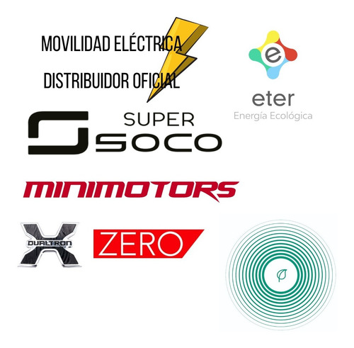 Moto Eléctrica Super Soco Cux Estilo Vespa Pilar Motor Bosch