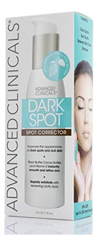 Advanced Clinicals Dark Spot Cream Corrector Con Manteca De 