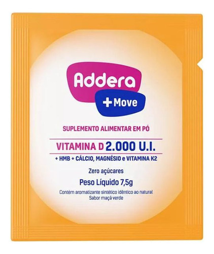 Vitamina D 2.000 U.i Addera + Mov 30 Sachets - Suplemento