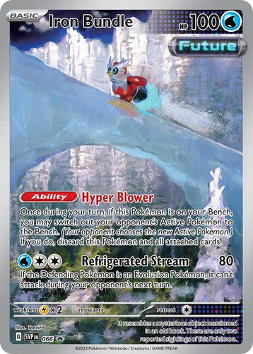 Iron Bundle Svp066 Promo Illustration Raro Pokemon Tcg (Usado)