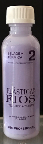 Selagem Termica Cadiveu Plastica Dos Fios  Paso 2  120 Ml