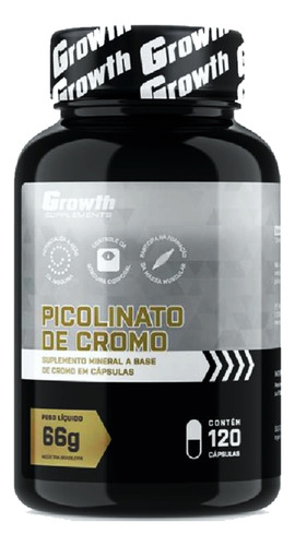 Kit Creatina 100g Monohidratada + Cromo 120 Caps Growth