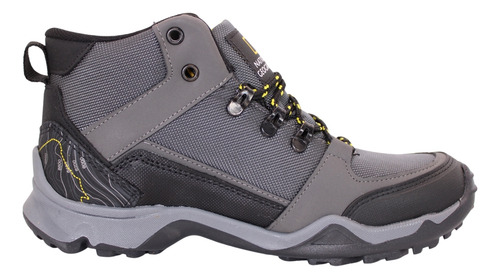 Bota National Geographic Hombre Resistente Comoda Negro/gris