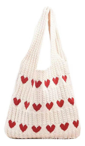 Para Bolso De Hombro De Moda De Punto Love